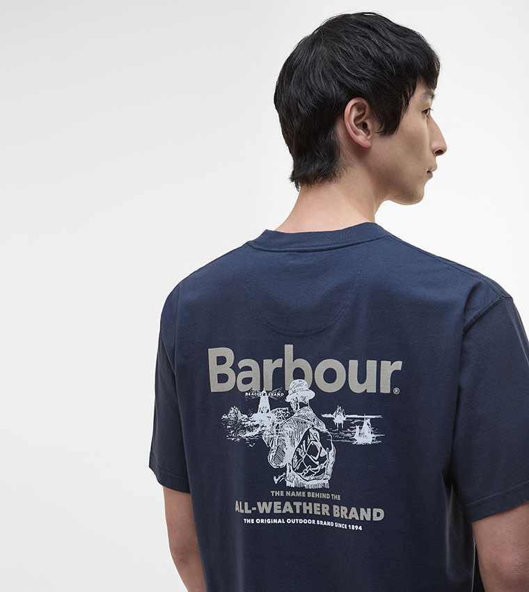 Logo Printed Crew Neck Oversized T-Shirt