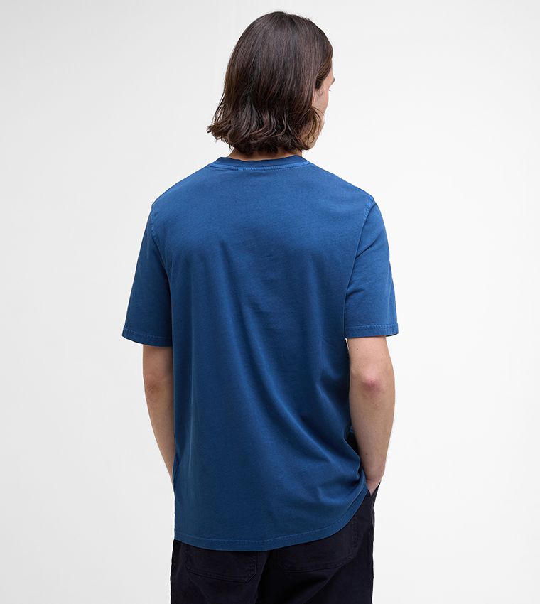 BANFORD Logo Embroidered Relaxed Fit T-Shirt