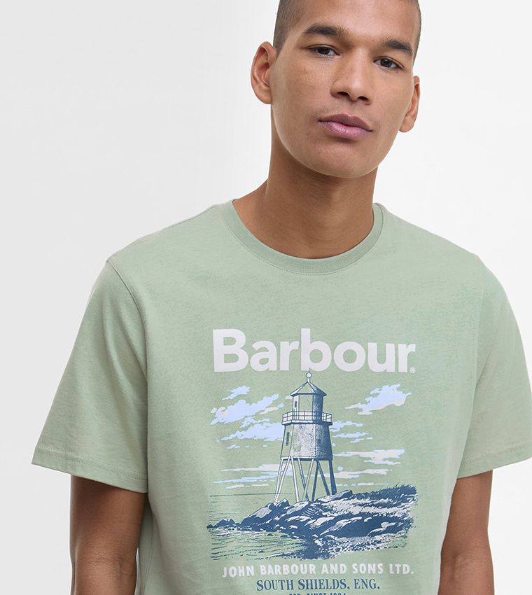 HARBOURSIDE Graphic Printed Crew Neck T-Shirt