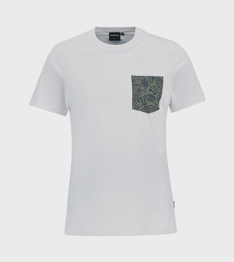 JACKSTONE Contrast Pocket Crew Neck T-Shirt