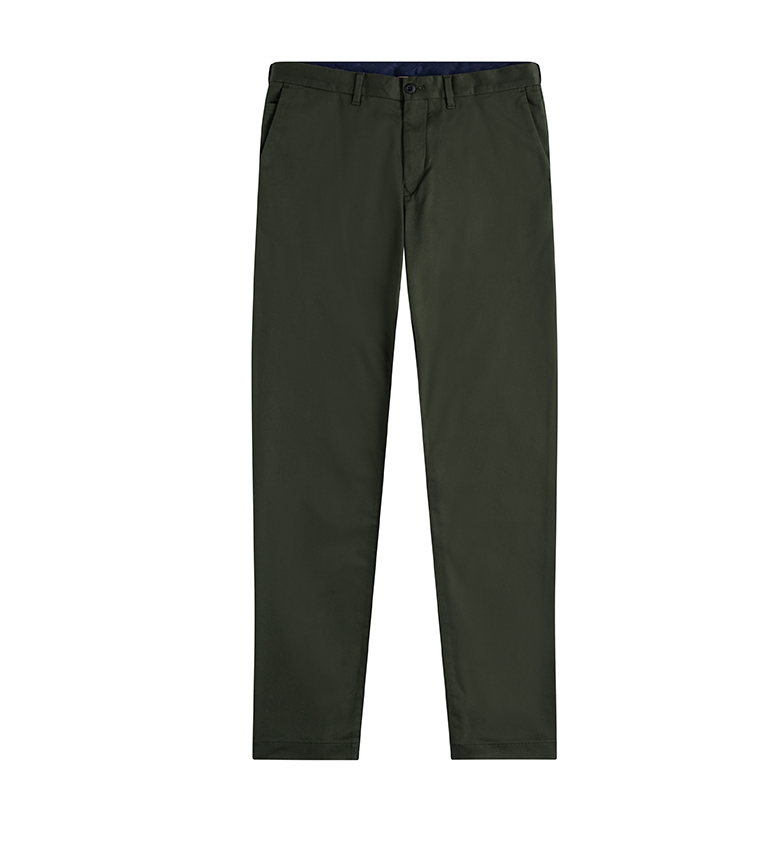 Buy Tommy Hilfiger Th Flex Tapered Trousers In Red | 6thStreet UAE