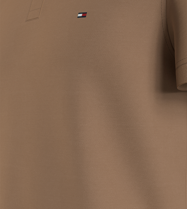 Tommy Hilfiger  Polo T-Shirts - Brown Polo T-shirts
