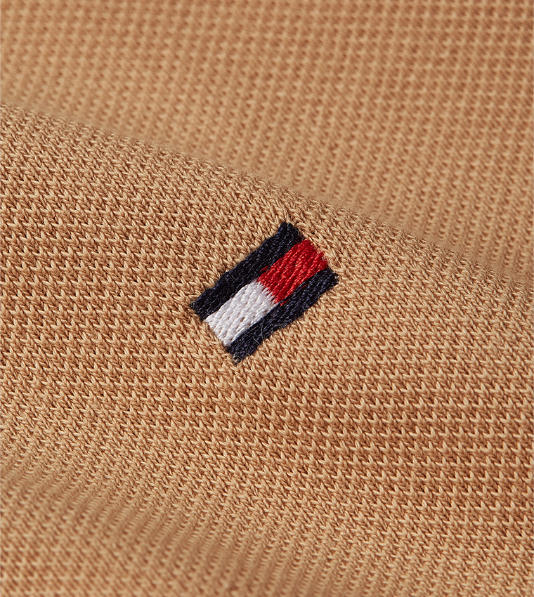 Tommy Hilfiger  Polo T-Shirts - Brown Polo T-shirts