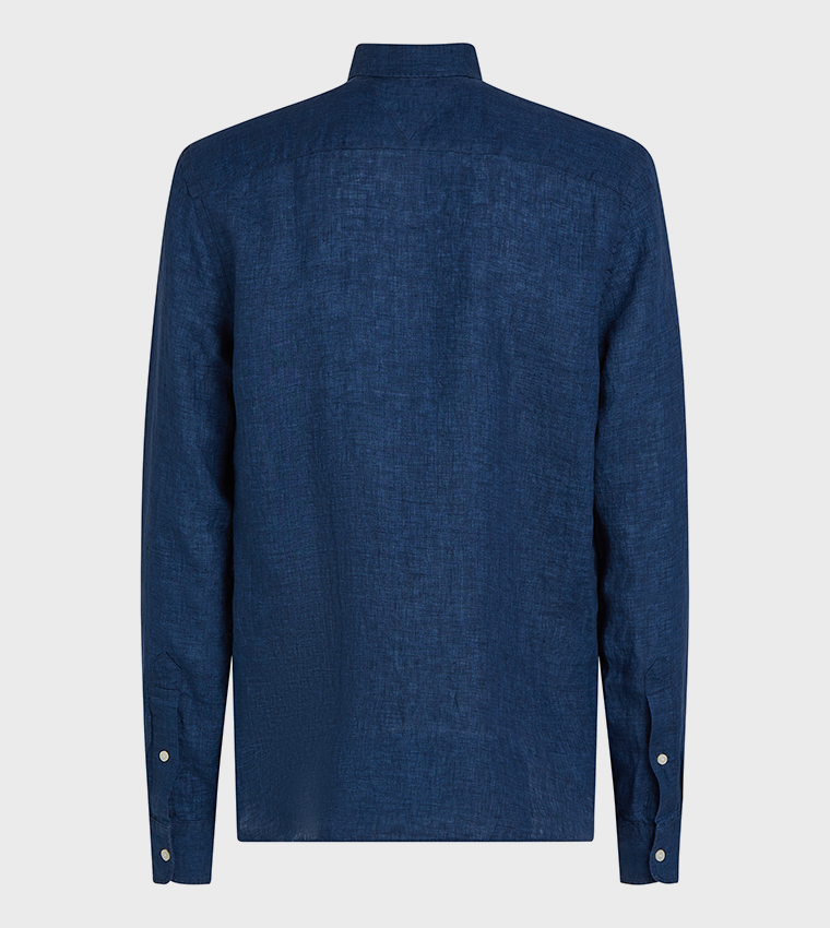 قميص بعلم وكم طويل 