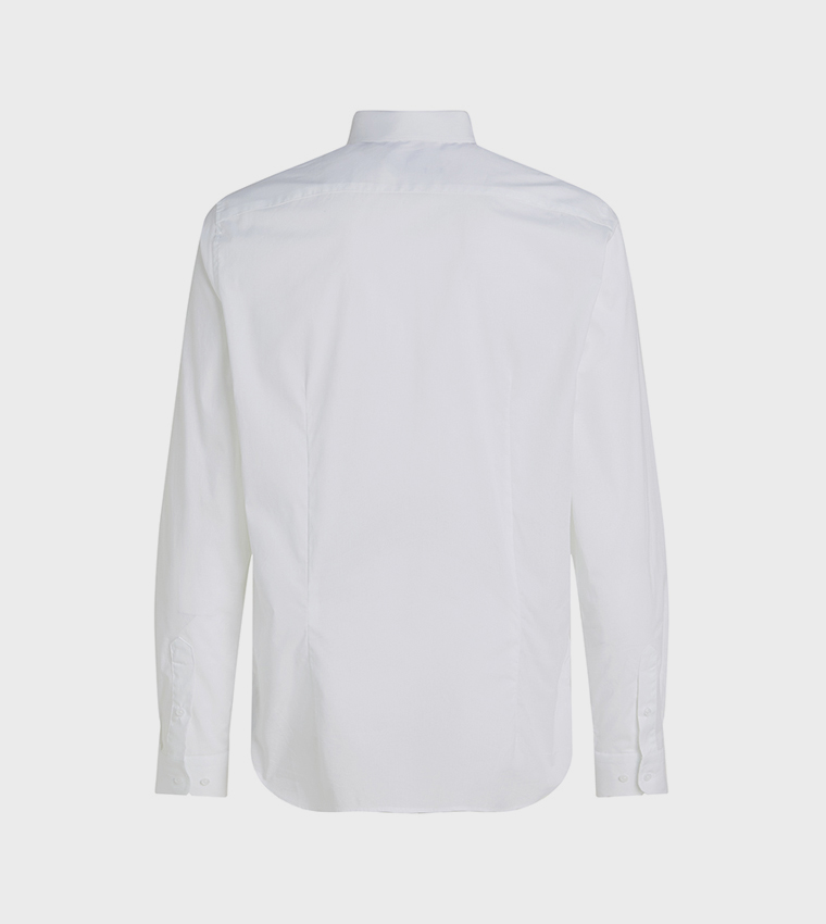 FLEX Logo Detail Poplin Shirt