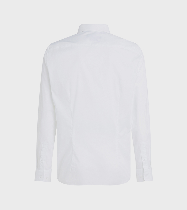 FLEX Logo Detail Poplin Shirt