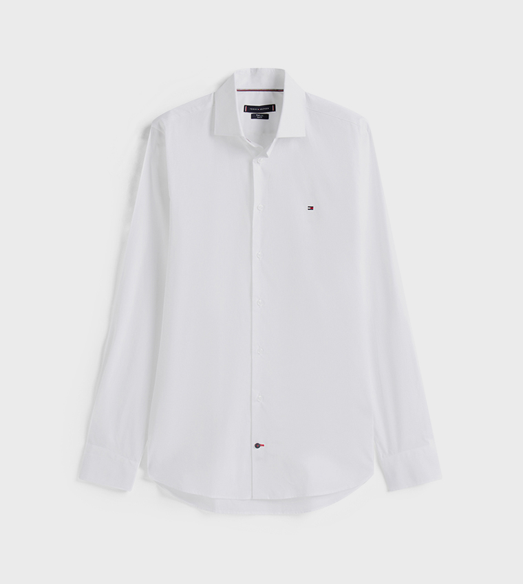 FLEX Logo Detail Poplin Shirt