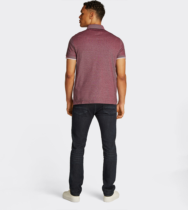 Tritone Short Sleeves Polo T-Shirt