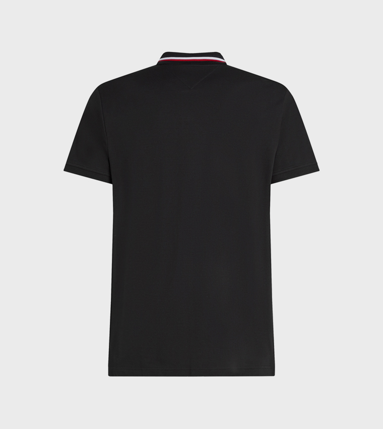 Logo Detail Short Sleeves Polo T-Shirt