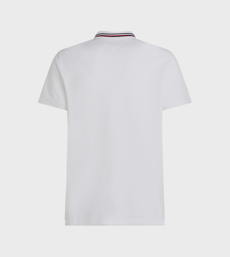 Logo Detail Short Sleeves Polo T-Shirt