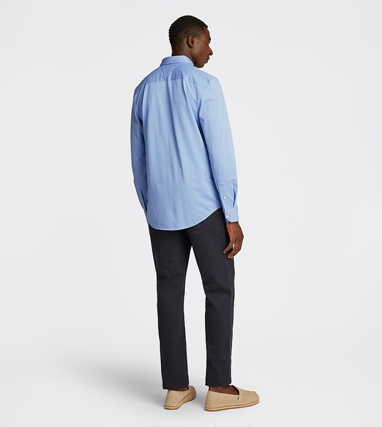 Performance Two Tone Long Sleeves Shirt