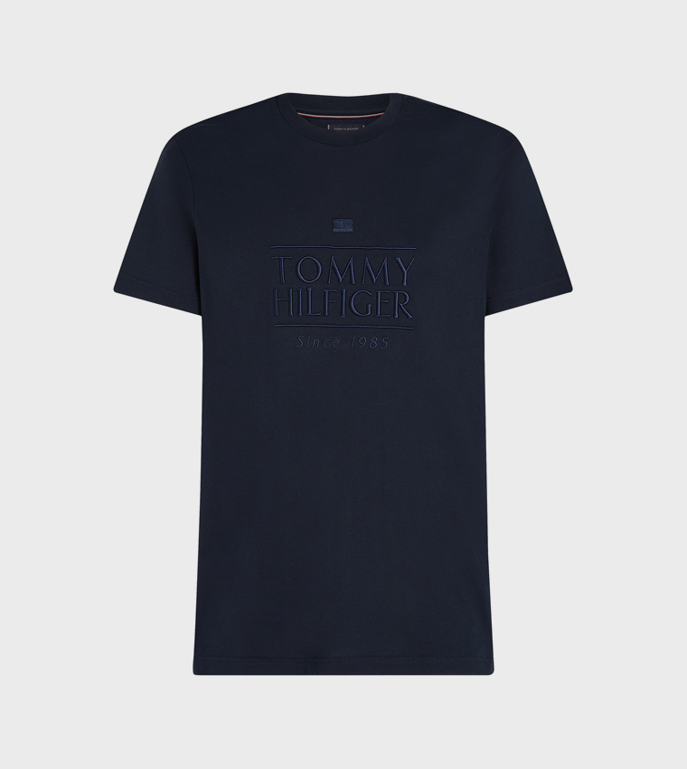 Logo Embroidered Short Sleeves T-Shirt
