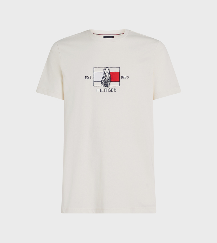 Logo Embroidered Short Sleeves T-Shirt