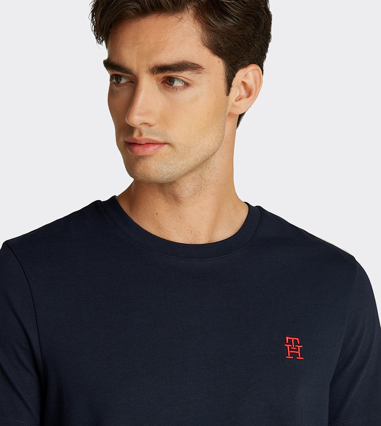 Logo Embroidered Short Sleeves T-Shirt