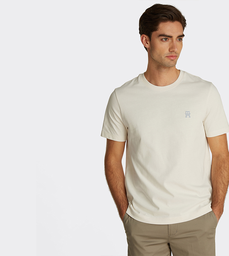 Logo Embroidered Short Sleeves T-Shirt