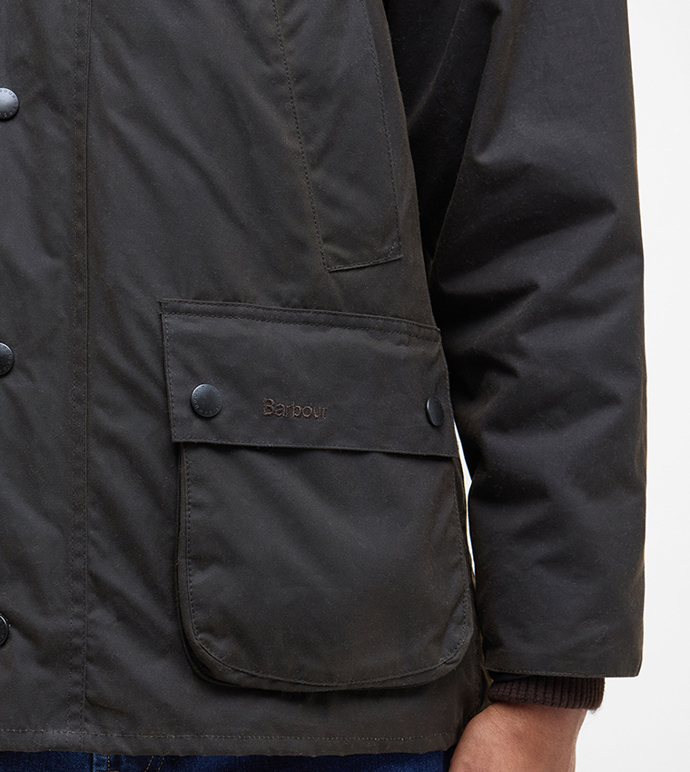Logo Embroidered Bedale Long Sleeves Jacket