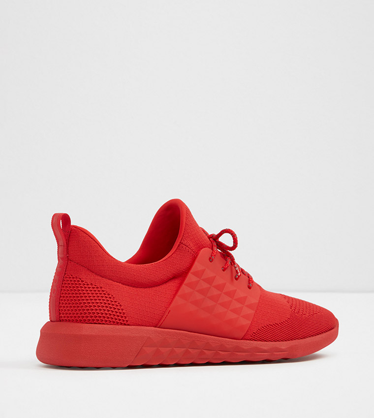 Buy Aldo MX.1 Lace Up Sneakers In Red 6thStreet Qatar