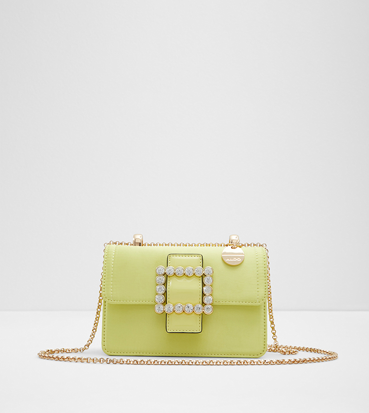 Buy Aldo MYRINNE Embellished Crossbody Bag In Yellow 6thStreet UAE