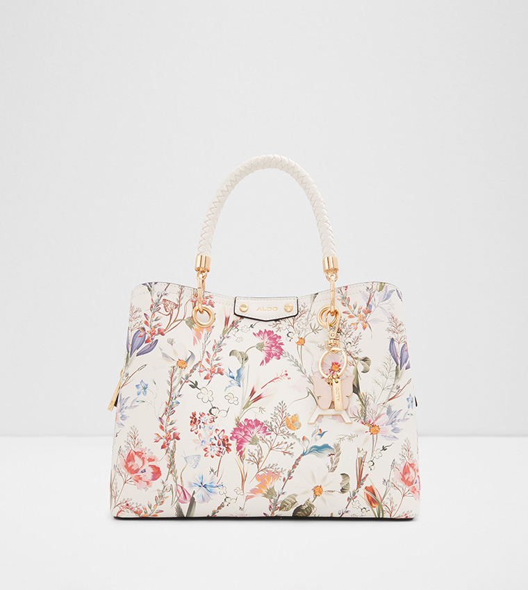 MYRTELA Floral Printed Satchel Bag