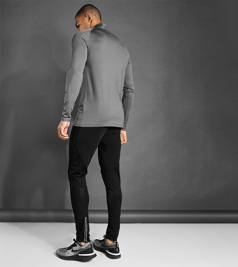 Raglan Muscle 1/4 Active Gym T-Shirt