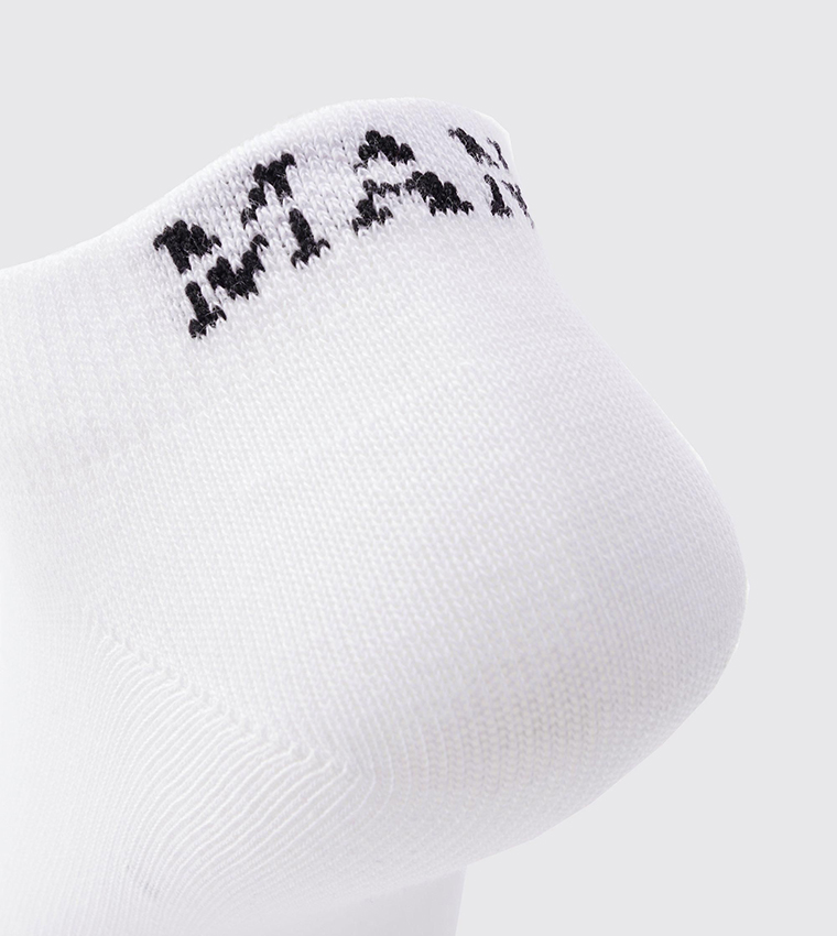 Buy BoohooMAN Pack Dash Trainer Ankle Socks In White 6thStreet