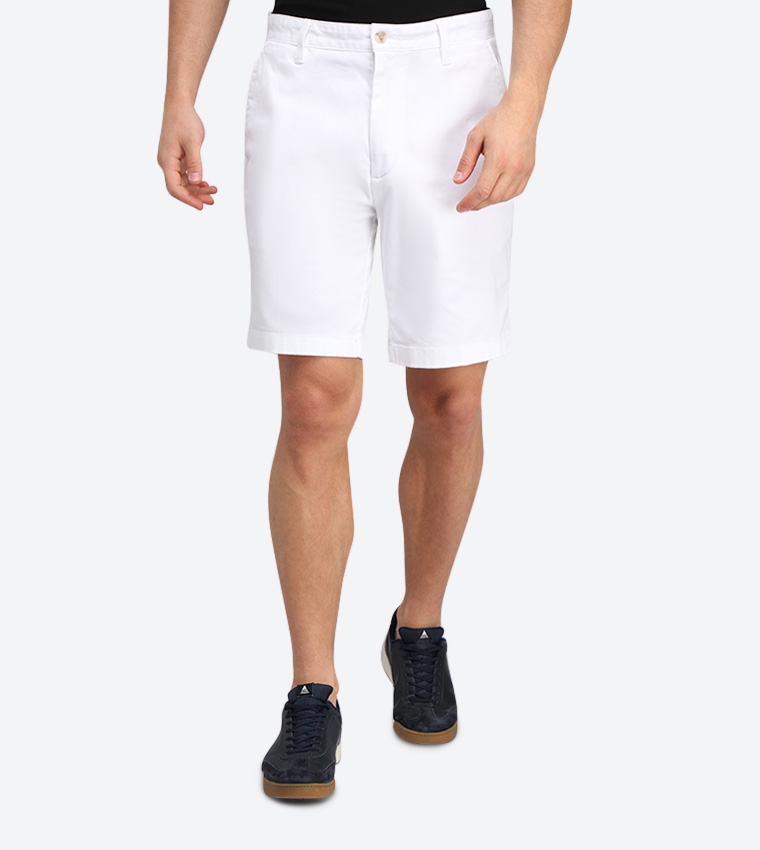 Buy Nautica Regular Fit Casual Shorts White N B81002 In White 6thStreet UAE