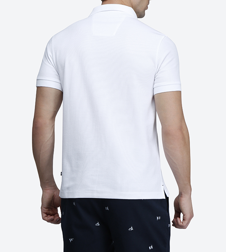 Nautica Mens Short Sleeve Color Block Performance Pique Polo Shirt :  : Clothing, Shoes & Accessories