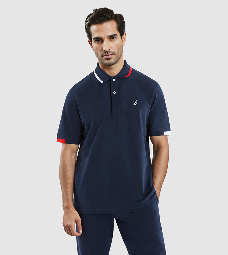 Contrast Tipping Regular Fit Polo T-Shirt