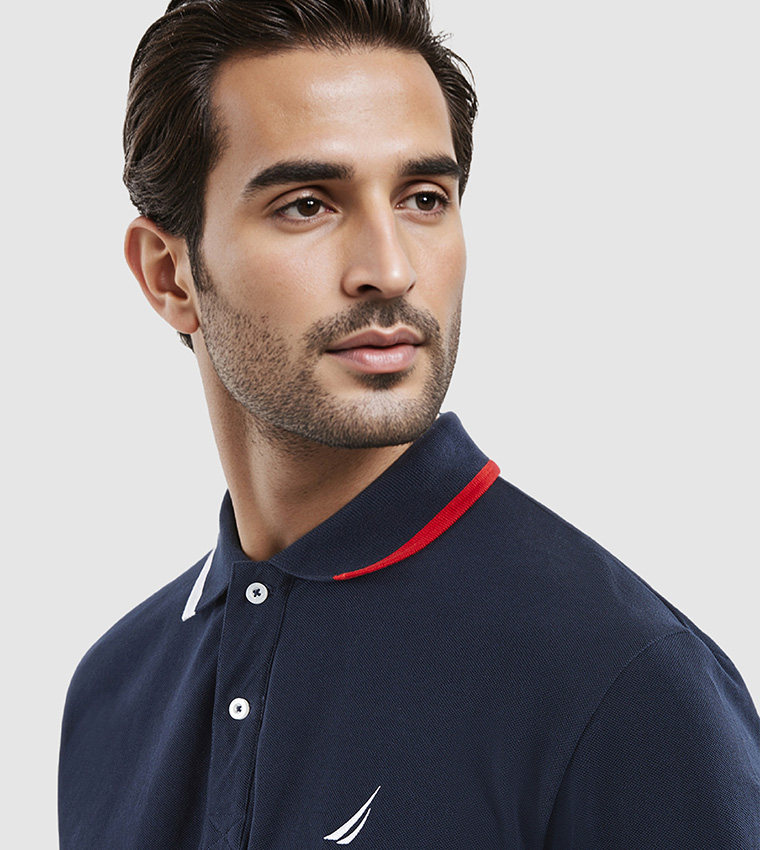 Contrast Tipping Regular Fit Polo T-Shirt