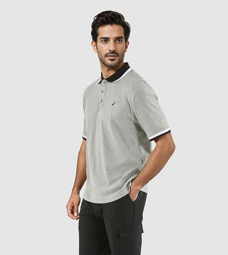 Contrast Tipping Regular Fit Polo T-Shirt