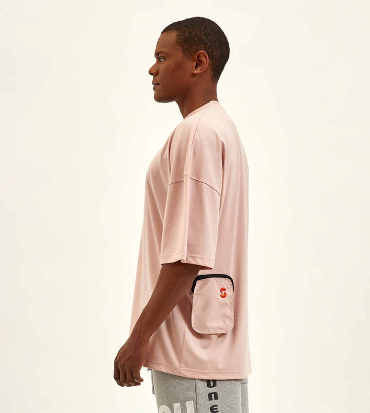 Embroidered NSQ Loose Fit Core T-Shirt