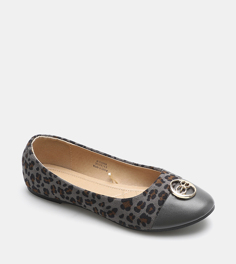 Animal Print Ballarinas