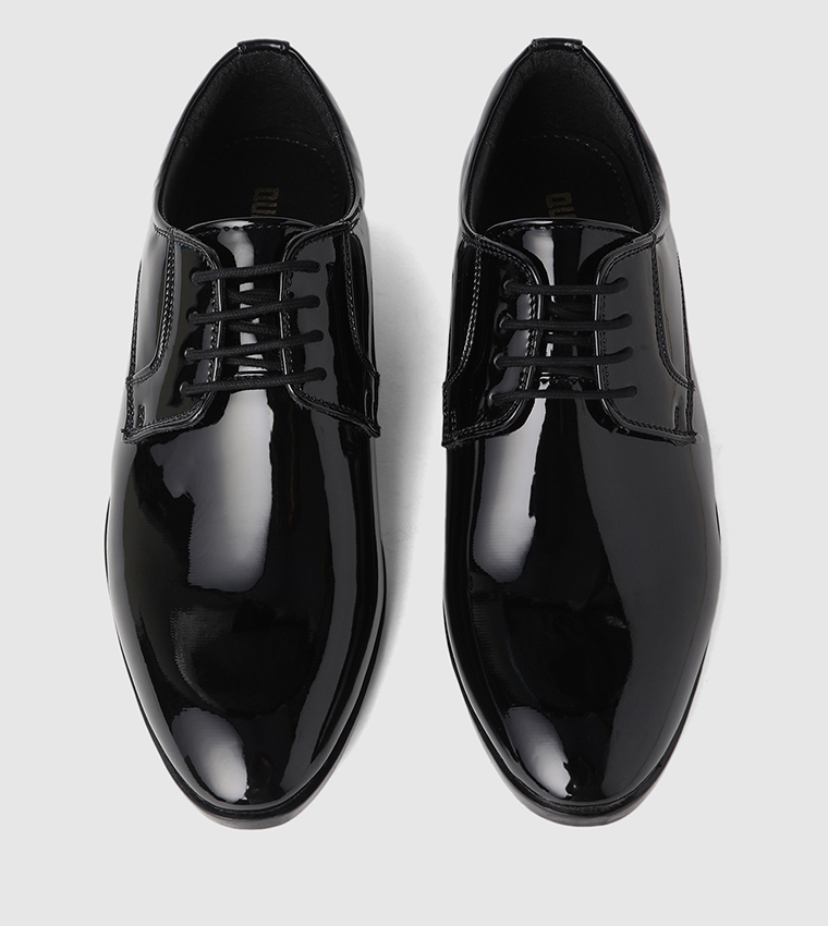 Buy HIS & HERS Oxford Shoes In Black | 6thStreet Qatar