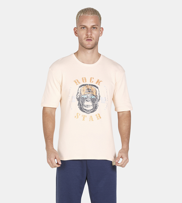 Buy DRIP Short Sleeve Crew Neck Over 