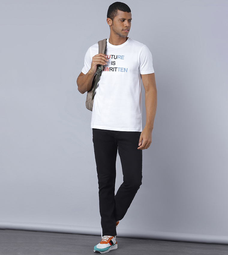 QUWA Printed T Shirt | 6thStreet.com Oman