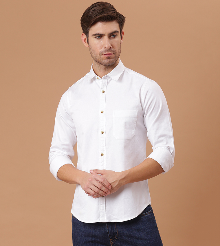 Slim fit shirts for hot sale guys