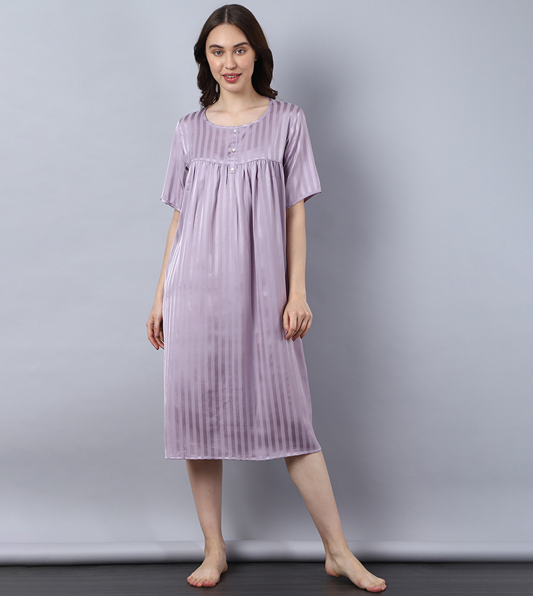 Purple store night dress