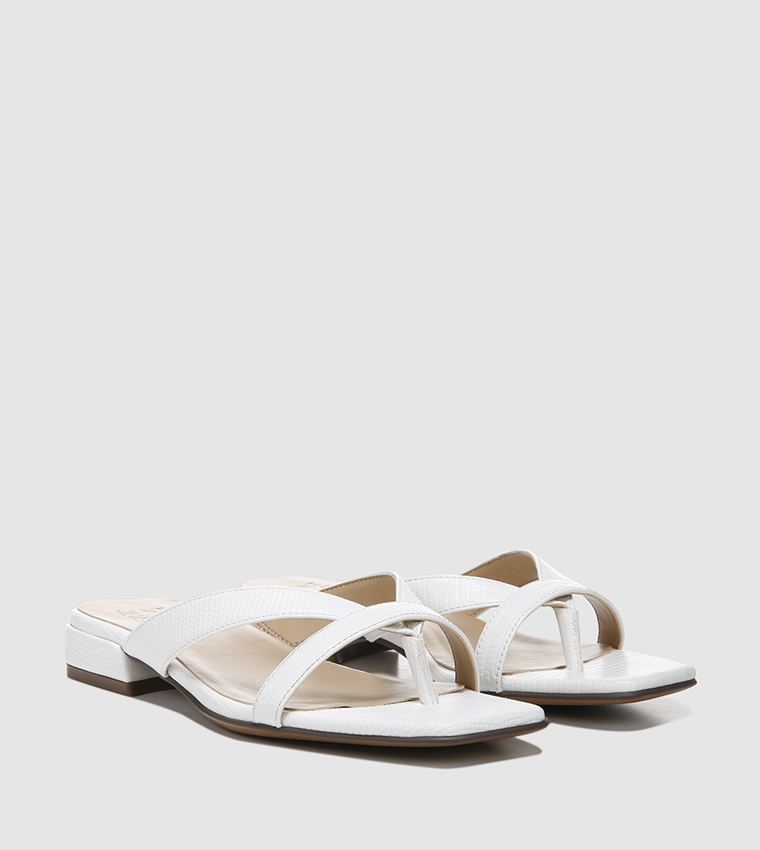 naturalizer sandals white