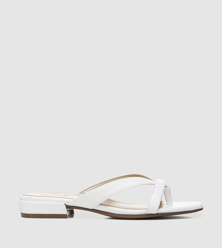 naturalizer sandals white