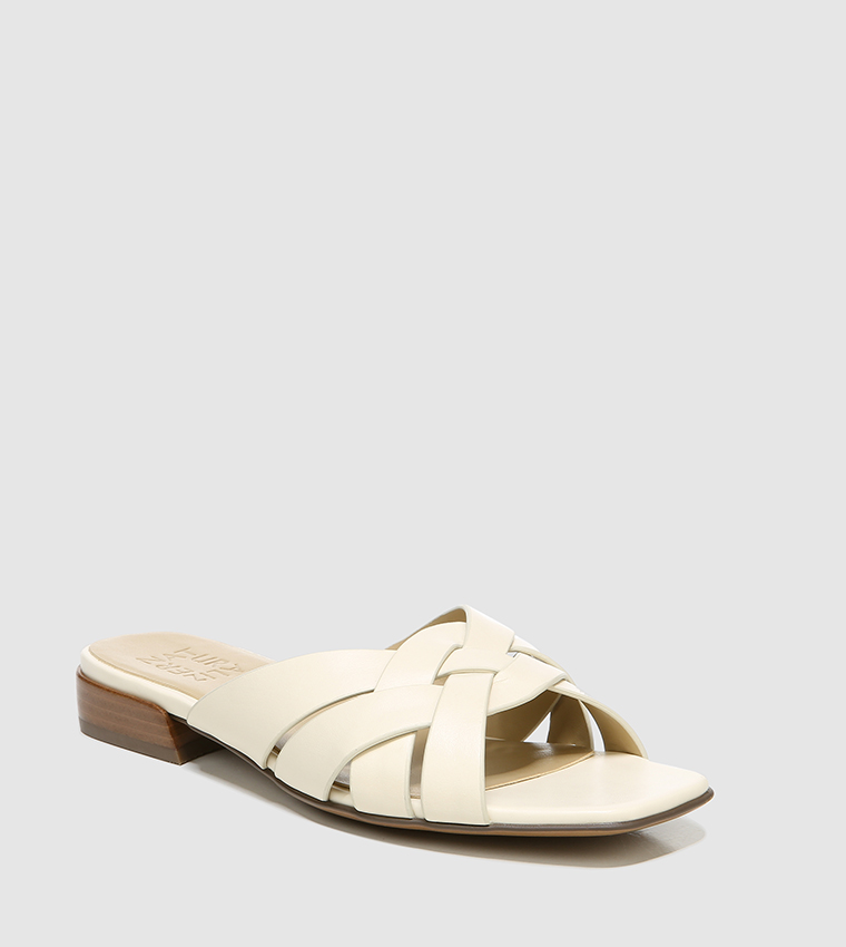 naturalizer sandals white