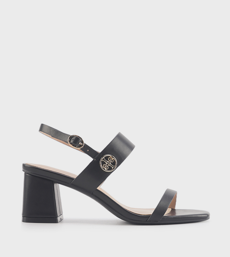 NACEDIA Slingback Block Heel Sandals