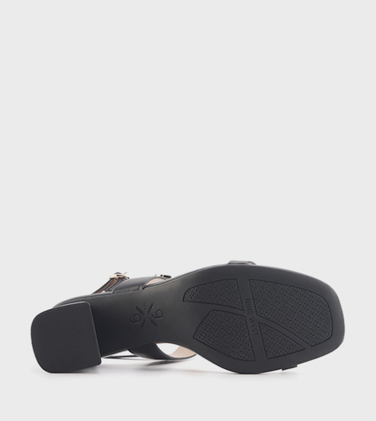 NACEDIA Slingback Block Heel Sandals