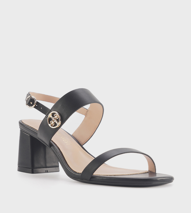 NACEDIA Slingback Block Heel Sandals
