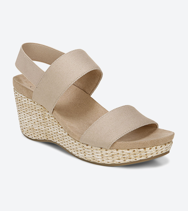 DELTA Slingback Wedge Sandals