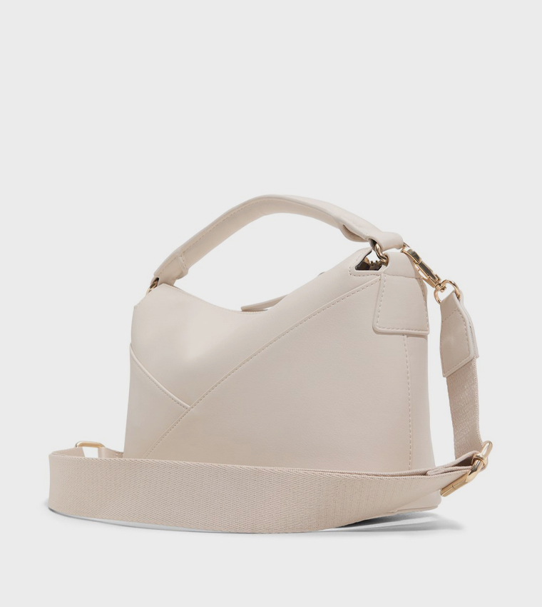 NADYAA Textured Handheld Bag