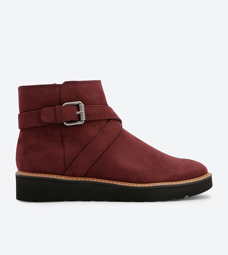 Naturalizer red boots on sale