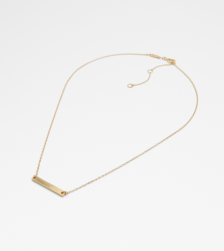 Buy Aldo NAFTAS Gold Tone Necklace In Gold 6thStreet UAE