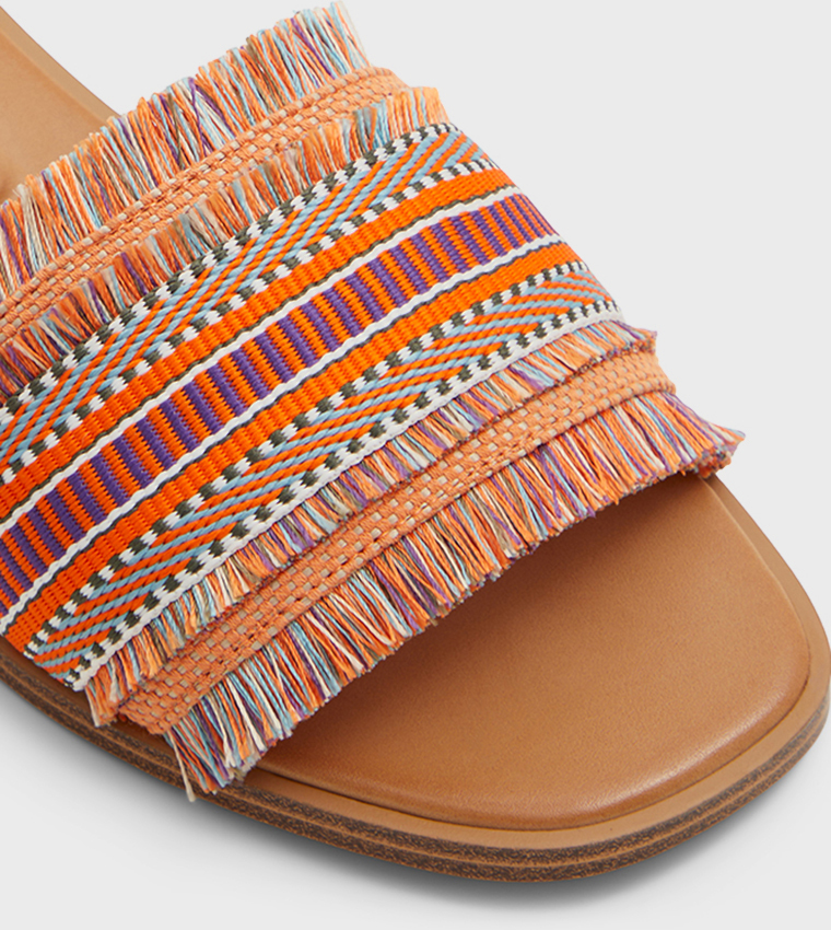NALANI Braided Flat Sandals