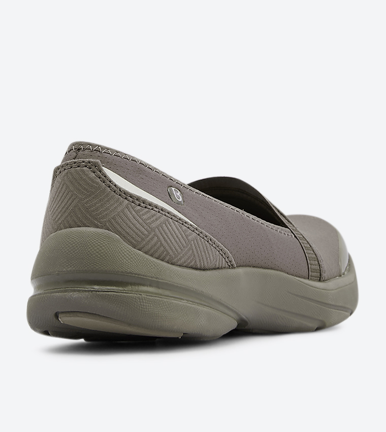 Lace Up Round Toe Slip-Ons main image 0