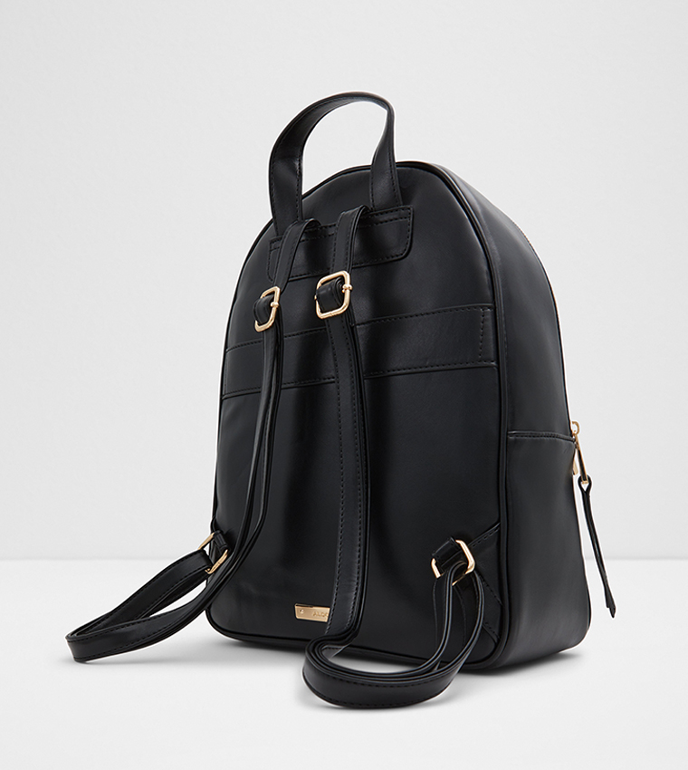 Aldo black backpack purse hotsell